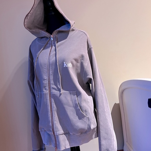 KITH Hoodie Rose Gold Zipper - Picture 3 of 7